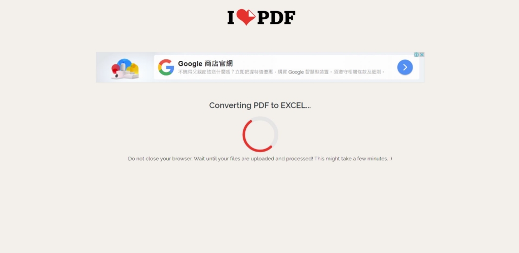 Convert pdf to excel i love